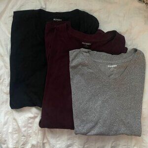 Bundle of three Men's XL Old Navy Tee Shirts